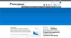 Desktop Screenshot of ferber-software.de